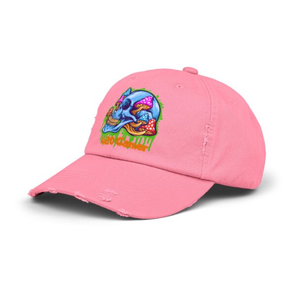 Blue Dreams Unisex Distressed Cap - Image 30