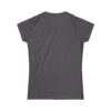 Midas Touch Women's Softstyle tee is a more feminine take on the classic tee. The sleeves are shortened to reveal some shoulder, fabric is 100% ringspun cotton for all solid colors. - Image 2