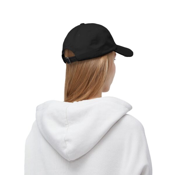 Flower Style Unisex Distressed Cap - Image 6
