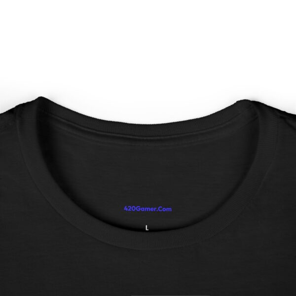 Double Print Women's Tee - 8 is Forever Vibes tee is a more feminine take on the classic tee. The sleeves are shortened to reveal some shoulder. The fabric is 100% ring spun cotton for all solid colors. - Image 9