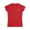 Double Print Women's Tee - 8 is Forever Vibes tee is a more feminine take on the classic tee. The sleeves are shortened to reveal some shoulder. The fabric is 100% ring spun cotton for all solid colors. - Image 37