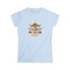 Midas Touch Women's Softstyle tee is a more feminine take on the classic tee. The sleeves are shortened to reveal some shoulder, fabric is 100% ringspun cotton for all solid colors. - Image 19
