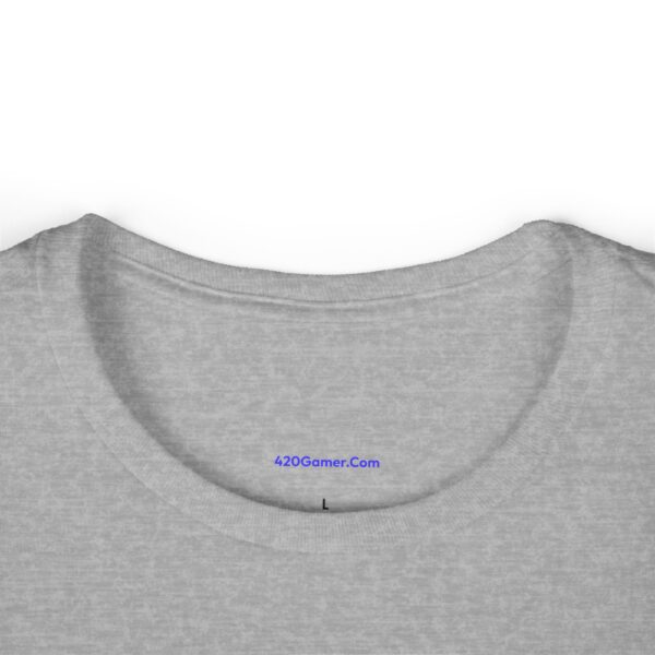 Double Print Women's Tee - 8 is Forever Vibes tee is a more feminine take on the classic tee. The sleeves are shortened to reveal some shoulder. The fabric is 100% ring spun cotton for all solid colors. - Image 12