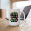 Double Printed Happy Mornings Forever 8 Ceramic Mug, (11oz, 15oz) - Image 5