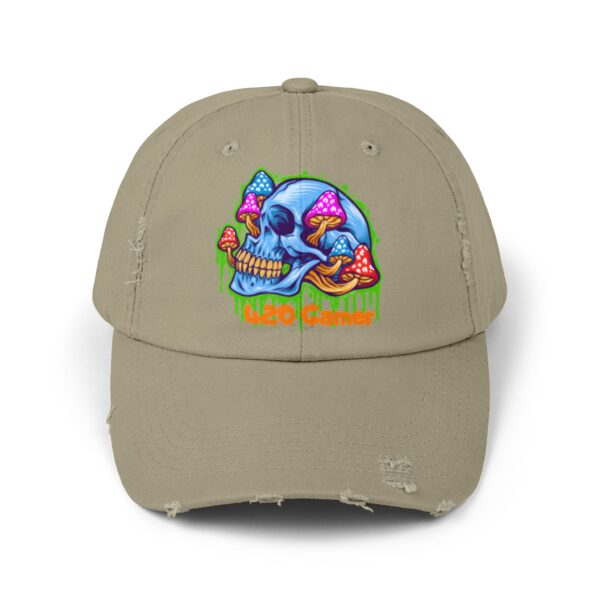 Blue Dreams Unisex Distressed Cap - Image 17