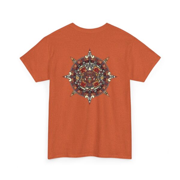 420 Gamer Ancient Wheel of Time - Unisex Heavy Cotton Tee with Design - Spiritual Protection Shirt - Image 7