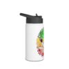 High quality Color Leaf Leaves Stainless Steel Water Bottle, Standard Lid - Image 3