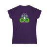 Double Print Women's Tee - 8 is Forever Vibes tee is a more feminine take on the classic tee. The sleeves are shortened to reveal some shoulder. The fabric is 100% ring spun cotton for all solid colors.