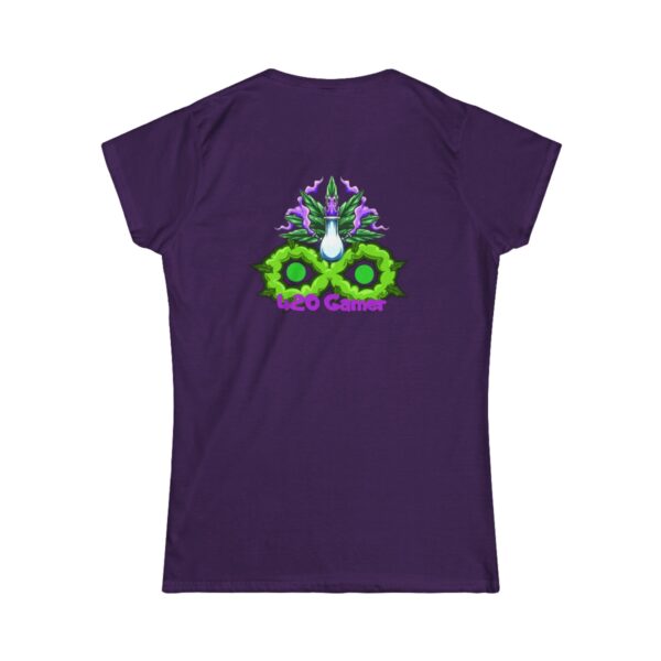 Double Print Women's Tee - 8 is Forever Vibes tee is a more feminine take on the classic tee. The sleeves are shortened to reveal some shoulder. The fabric is 100% ring spun cotton for all solid colors.