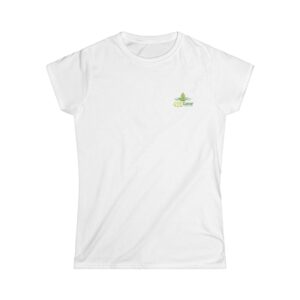 Double Print Women's Tee - Purple Gorilla