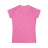Midas Touch Women's Softstyle tee is a more feminine take on the classic tee. The sleeves are shortened to reveal some shoulder, fabric is 100% ringspun cotton for all solid colors. - Image 35